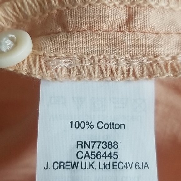 Madewell Tomboy Button Down Shirt Soft Peach NWT - Picture 9 of 9